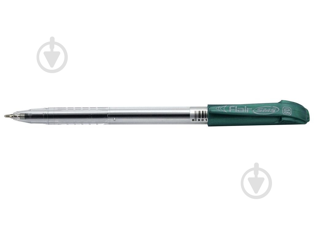 Ручка шариковая Flair зеленая SMS 834 - фото 1