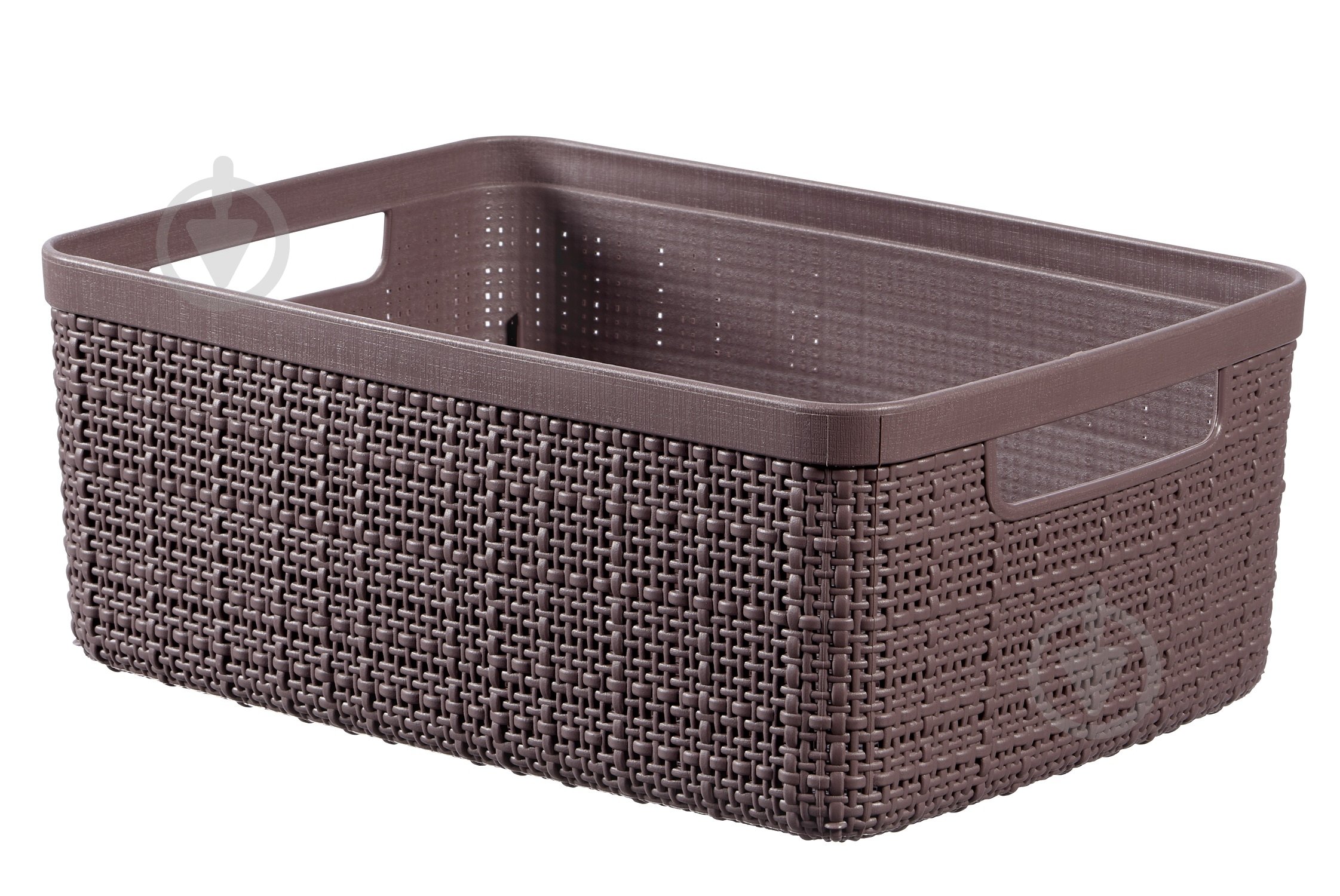 Кошик для зберігання Curver 245710 фіолетовий Jute 5 л 110x270x200 мм - фото 1