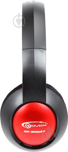 Гарнітура Gemix HP-808MV black/red (HP-808MV) - фото 2 Гарнітура Gemix HP-808MV black/red (HP-808MV) - фото 2