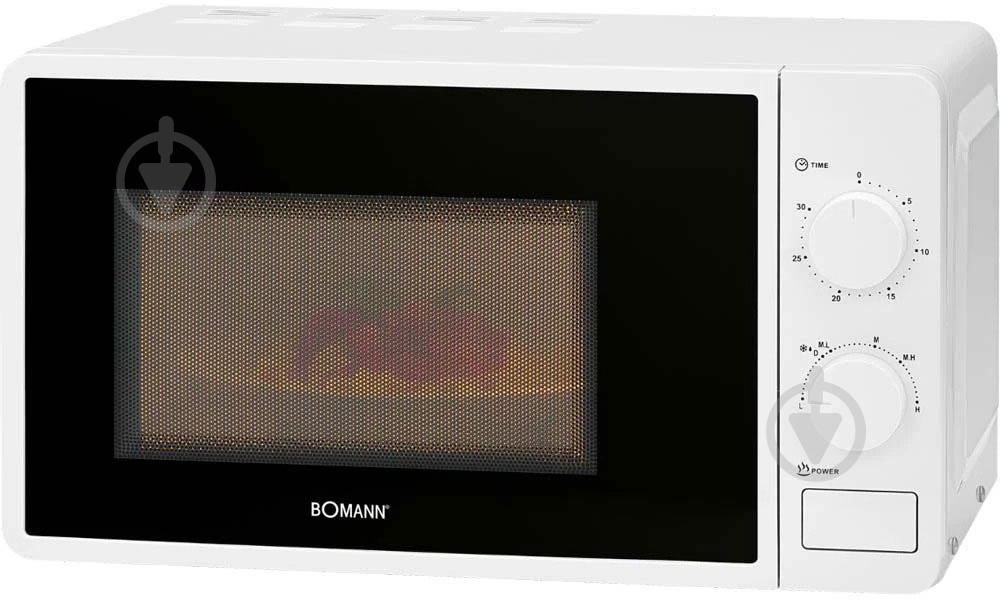 Микроволновая печь Bomann MW 6014 CB White - фото 1