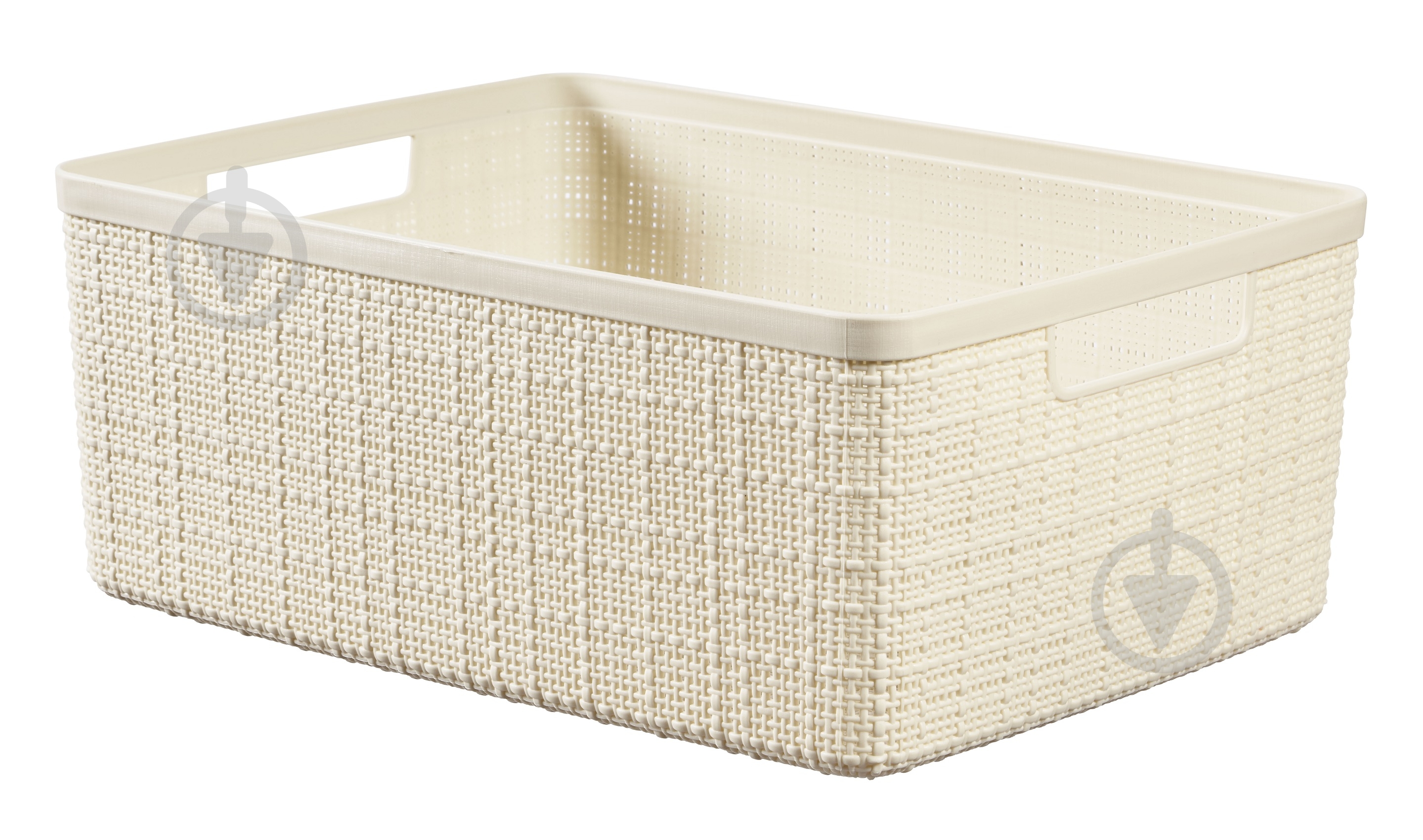 Кошик для зберігання Curver 245371 кремовий Jute 12л 150x360x280 мм - фото 1