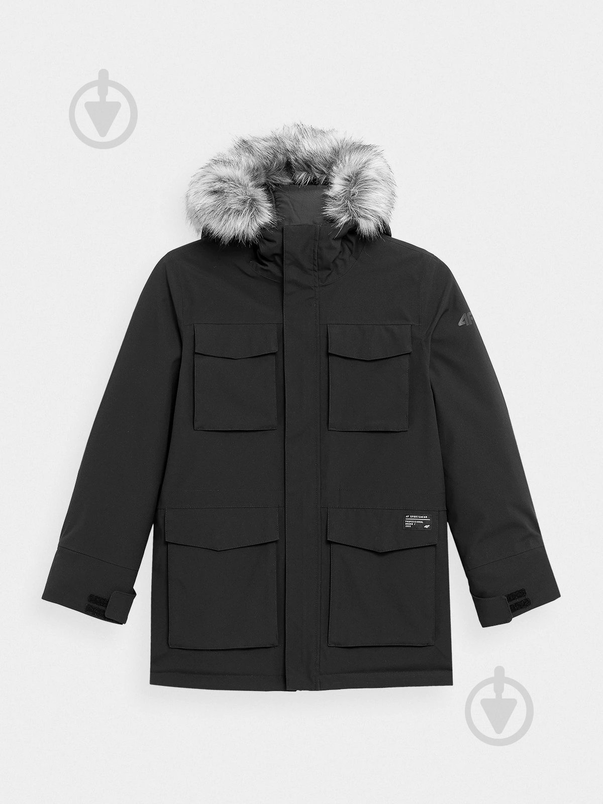 Куртка-парка для мальчиков 4F J4Z21-JKUM200-20S черная - фото 4 Куртка-парка для мальчиков 4F J4Z21-JKUM200-20S черная - фото 4