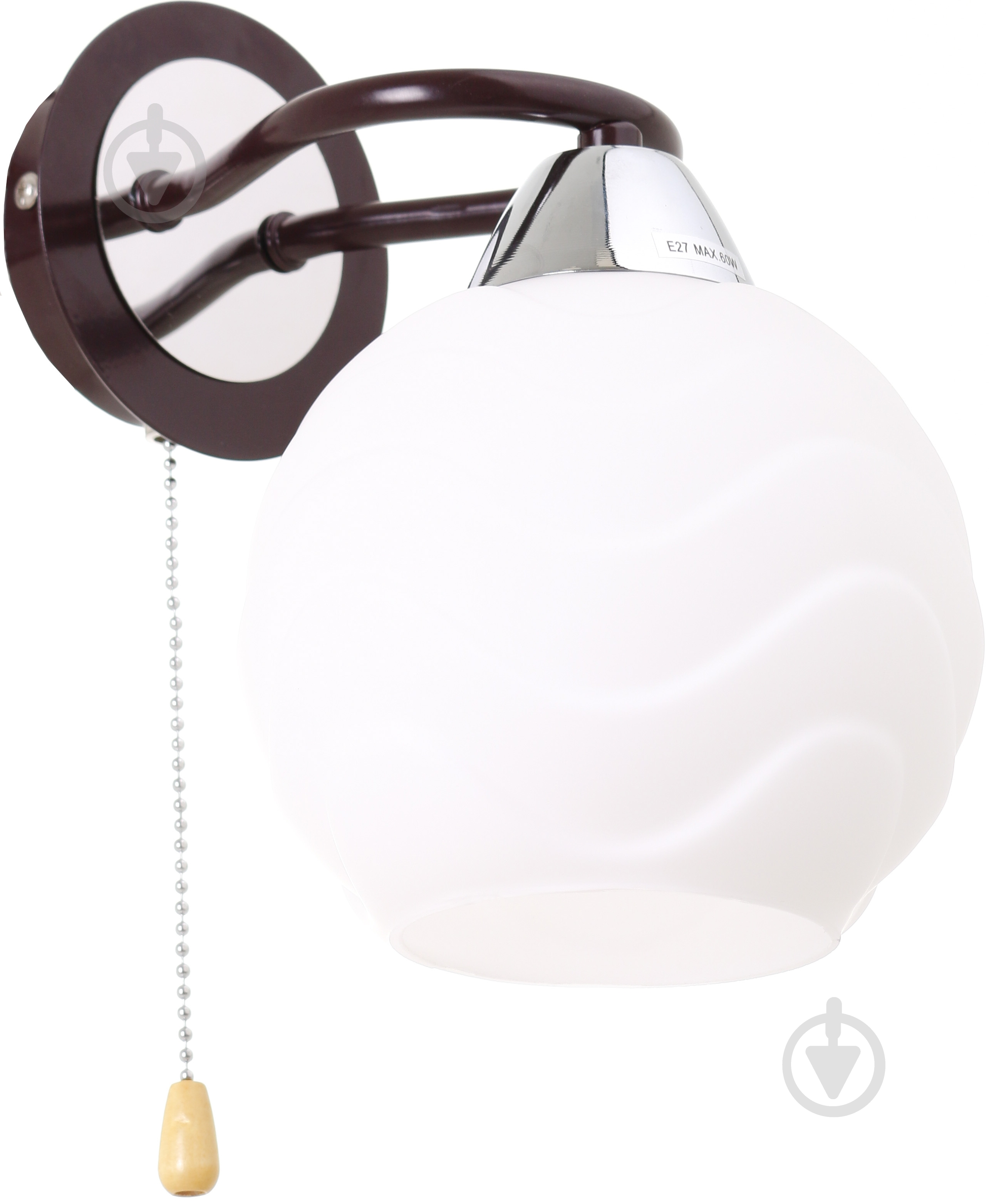 Бра Accento lighting Lurd ALPL-PL17107-1 1x60 Вт E27 венге - фото 1