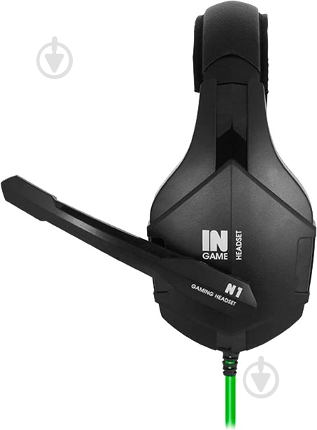 Гарнитура Gemix N1 black/green (4300104) - фото 3