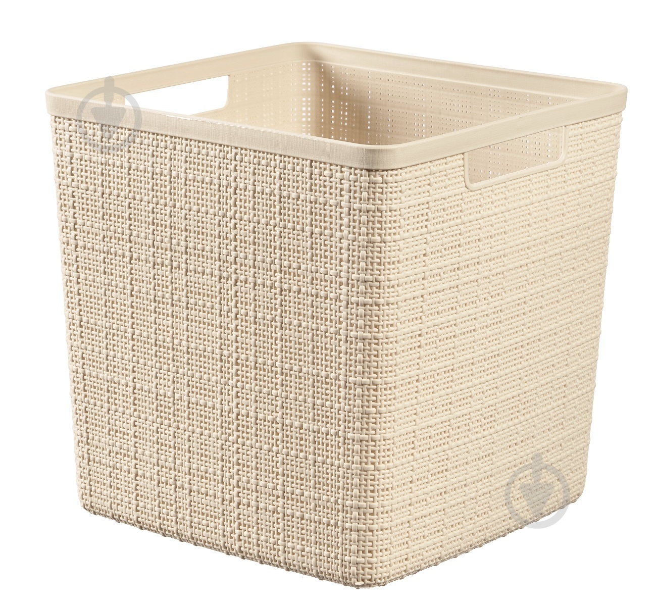Кошик для зберігання Curver 245372 кремовий Jute 17л 270x280x280 мм - фото 1
