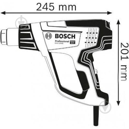 Фен строительный Bosch Professional 06012A6300 - фото 3