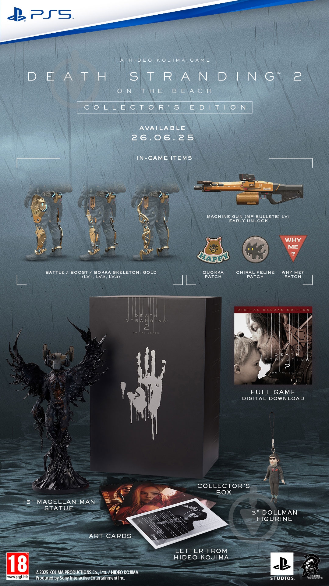 Игра Sony PS5 Death Stranding 2 Collector's Edition (1000048647) - фото 2