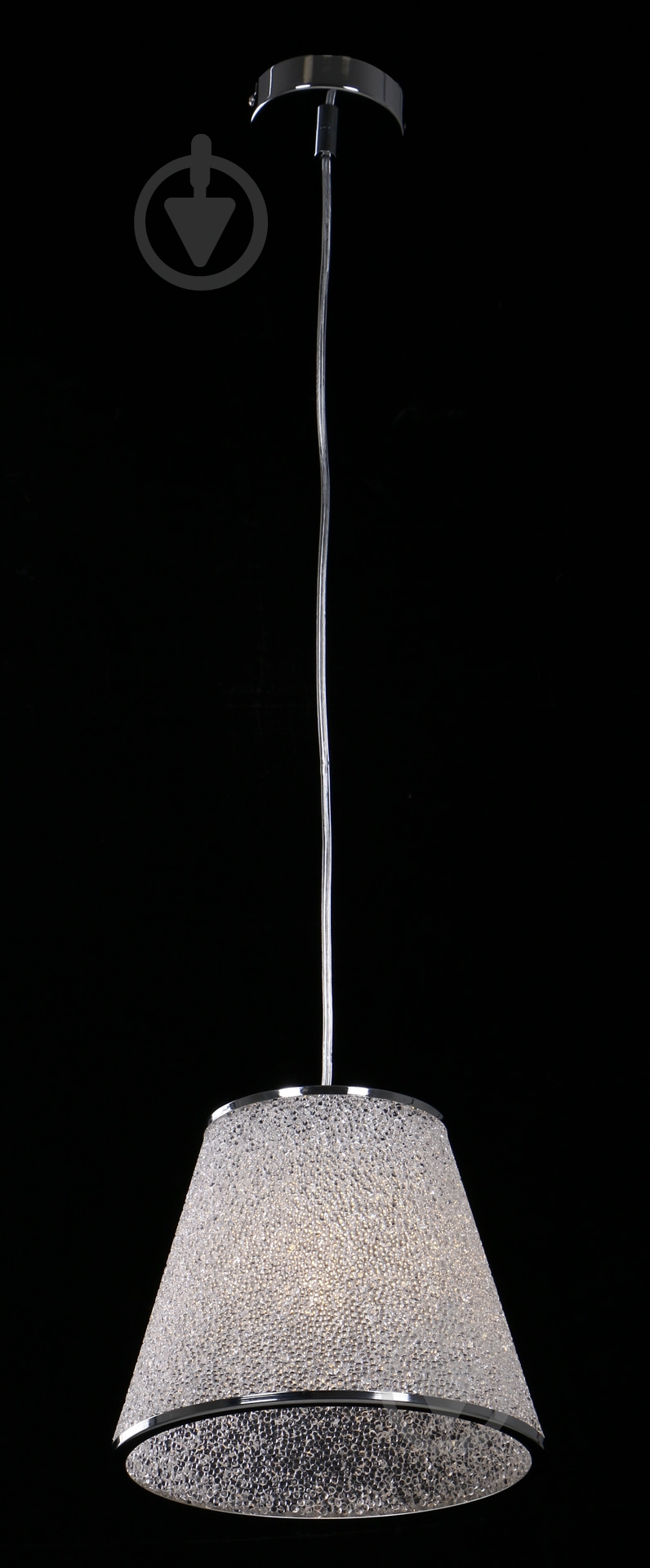 Підвіс Accento lighting Orlean ALPL-PL1901021-R 1x60 Вт E27 хром - фото 2