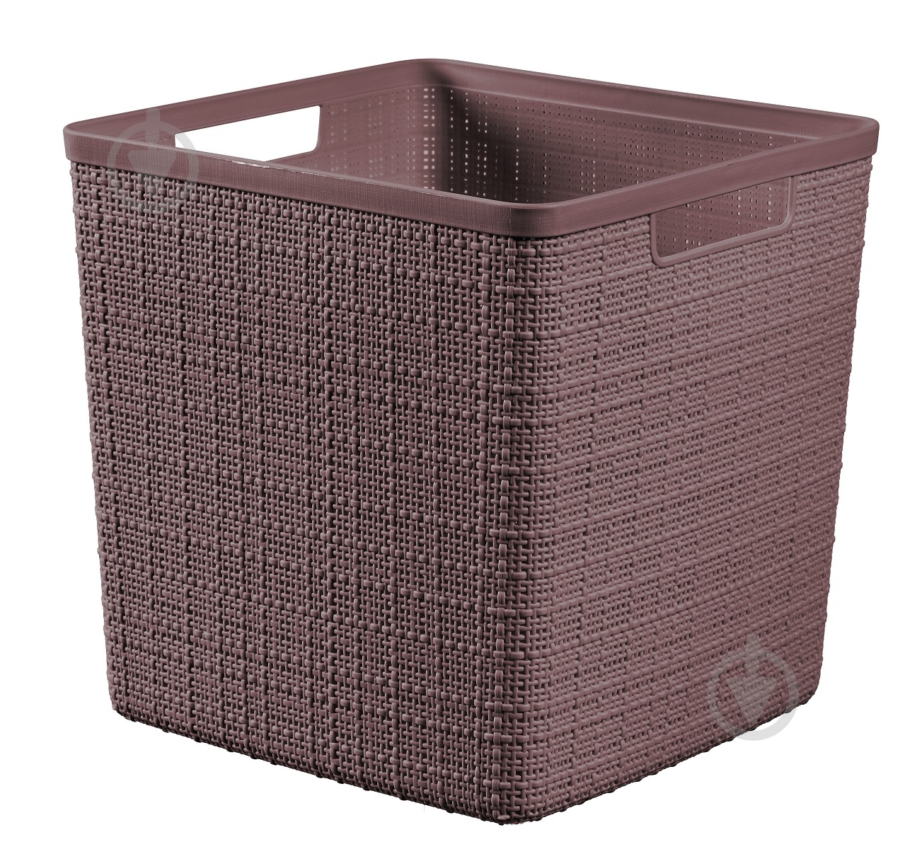Кошик для зберігання Curver 245709 фіолетовий Jute 17л 270x280x280 мм - фото 1