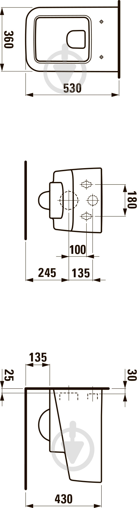 Унитаз подвесной Laufen Pro S 2096.1 - фото 2 Унитаз подвесной Laufen Pro S 2096.1 - фото 2