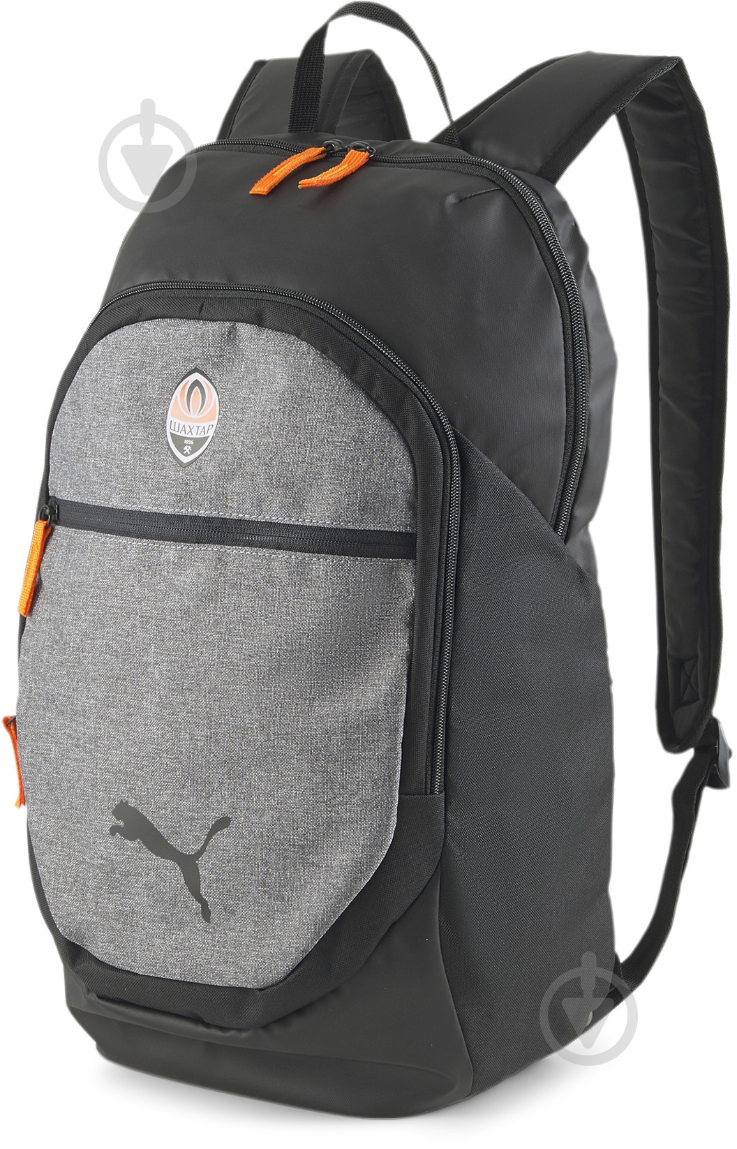 Рюкзак Puma FCSD TEAMFINAL BACKPACK L 7926506 серый с черным - фото 1