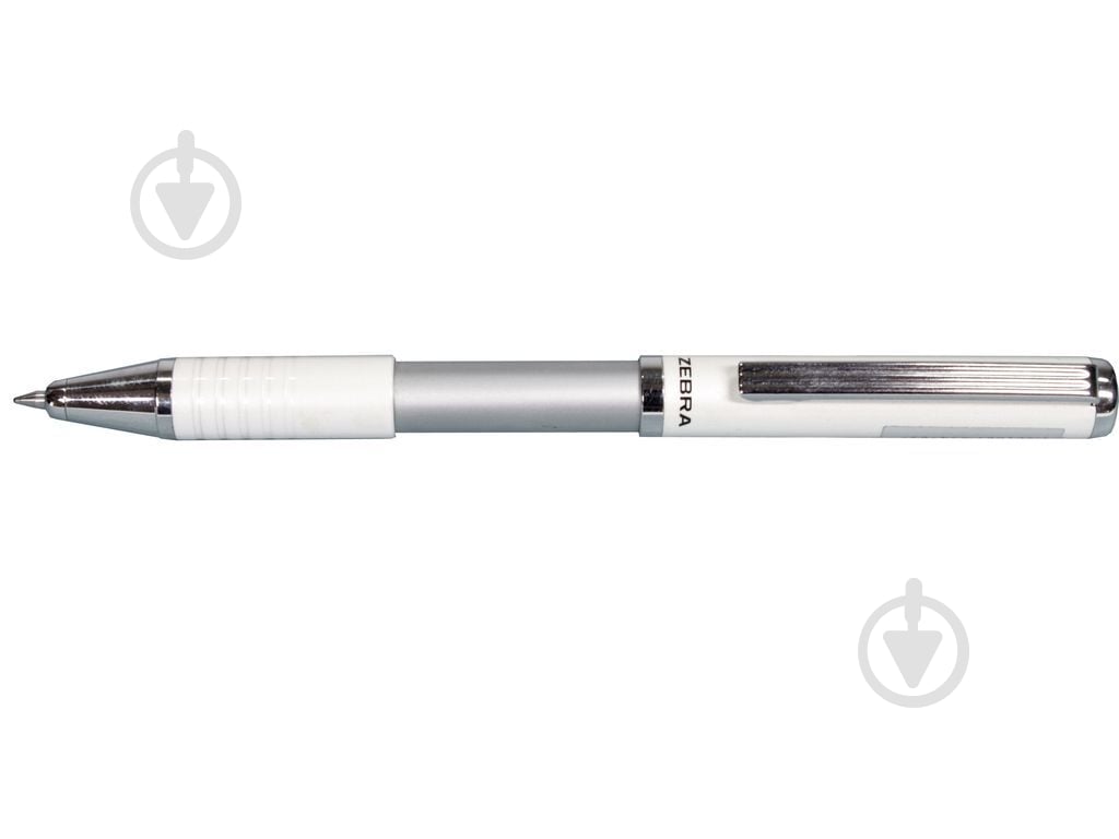 Ручка подарочная ZEBRA SL-F1 синяя РШ Slide белый с футляром - фото 1 Ручка подарочная ZEBRA SL-F1 синяя РШ Slide белый с футляром - фото 1