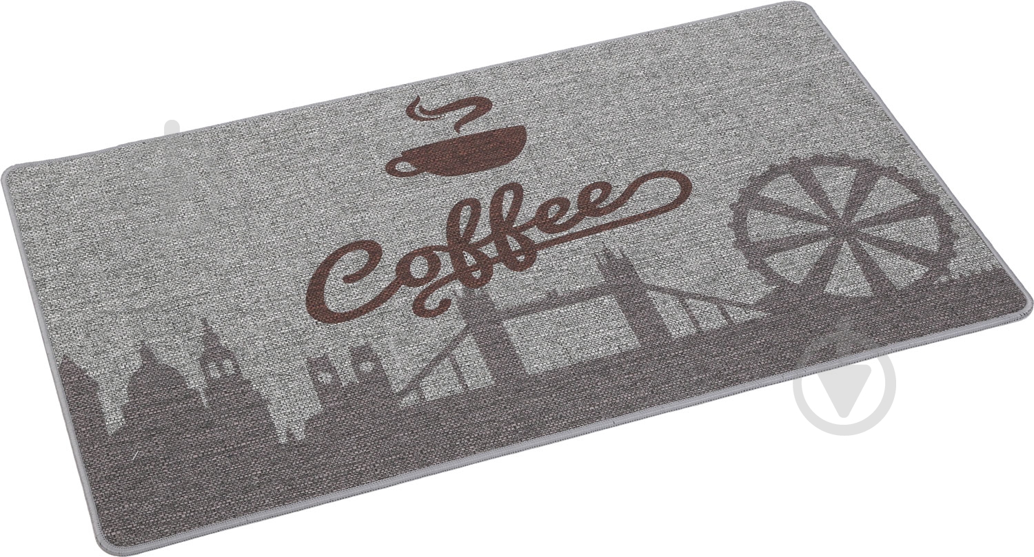 Коврик Лен Coffee 5628 45x75 см - фото 2 Коврик Лен Coffee 5628 45x75 см - фото 2
