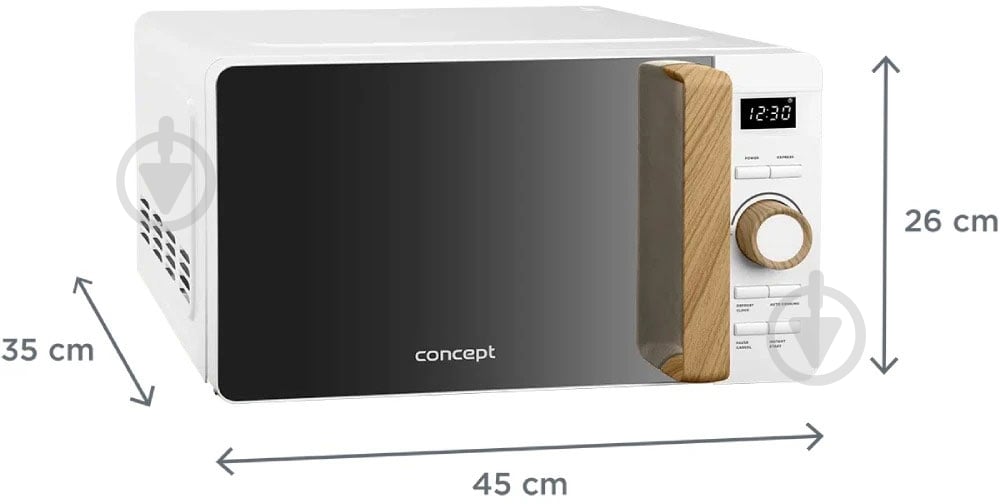 Микроволновая печь Concept MT4420wh - фото 7