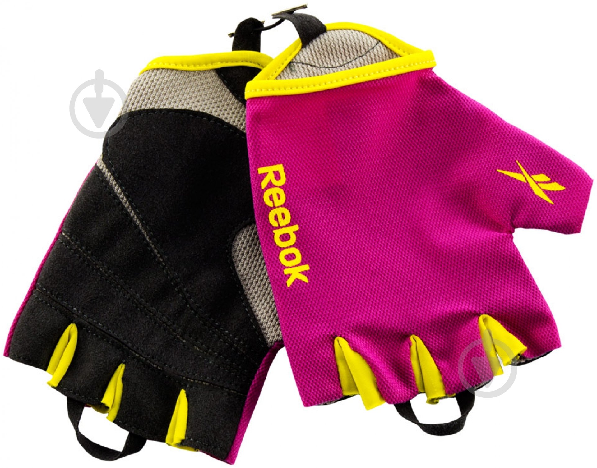 Рукавички для фітнесу Reebok RAGL-11134MG р. L рожевий - фото 1