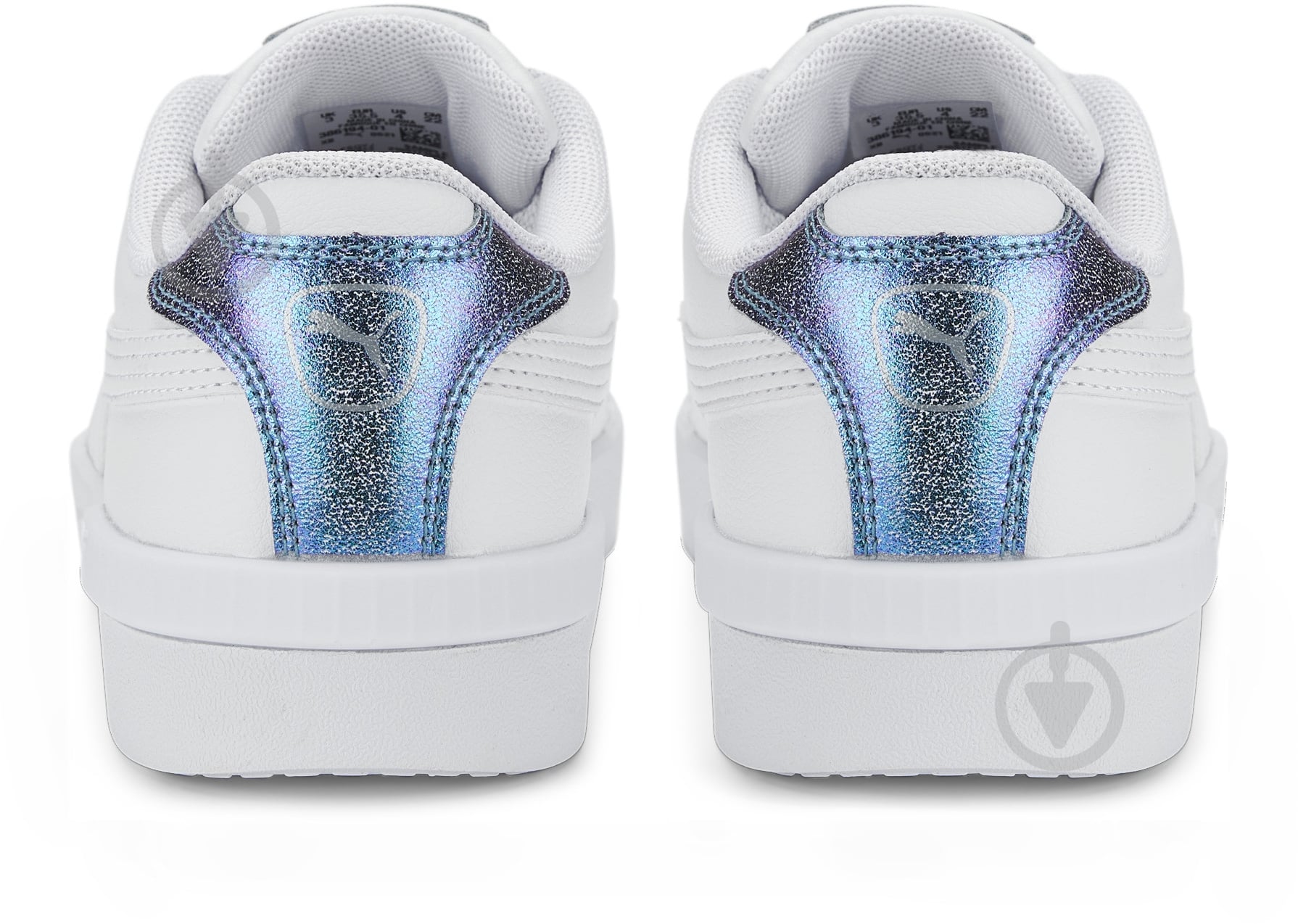 Кроссовки для девочек Puma JADA BIOLUMINESCENCE JR 38619401 р.38 белые - фото 5