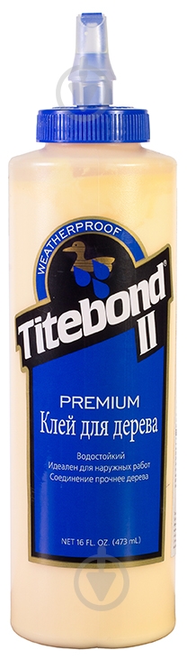 Клей для деревини Titebond II Premium 473 мл - фото 1