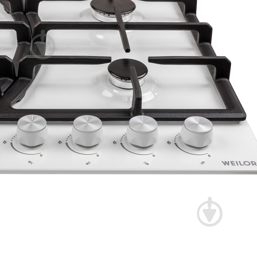 Варочная поверхность газовая WEILOR GM W 644 WH - фото 4