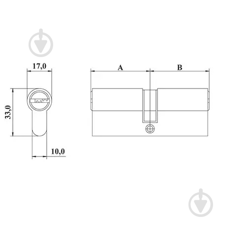 Цилиндр ASTEX 40x50 ключ-ключ 90 мм сатин - фото 8 Цилиндр ASTEX 40x50 ключ-ключ 90 мм сатин - фото 8