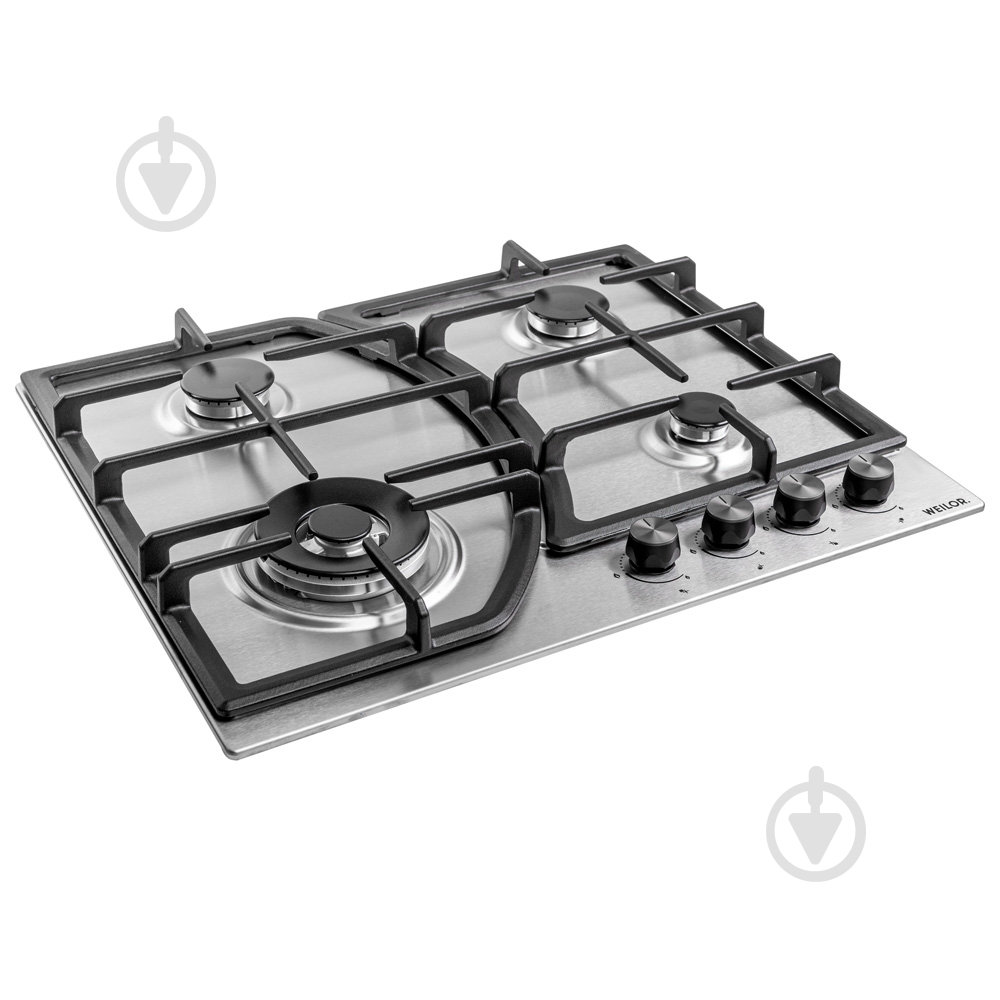 Варочная поверхность газовая WEILOR GM W 644 SS - фото 3 Варочная поверхность газовая WEILOR GM W 644 SS - фото 3