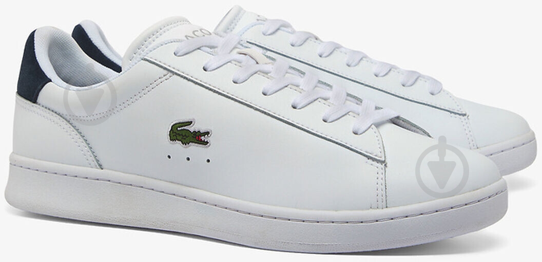 Кеды Lacoste Carnaby 48SMA0011042 р.44,5 белый - фото 2 Кеды Lacoste Carnaby 48SMA0011042 р.44,5 белый - фото 2