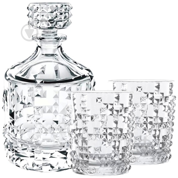 Набор для виски Nachtmann Punk 3 предмета 99501 - фото 1 Набор для виски Nachtmann Punk 3 предмета 99501 - фото 1