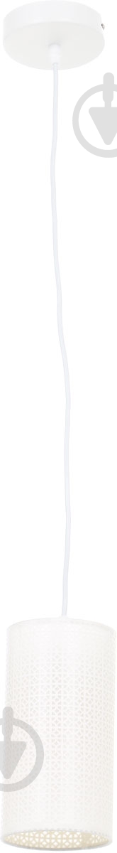 Подвес Accento lighting Toledo 1x40 Вт E27 белый - фото 1