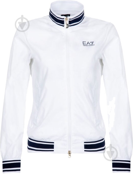 Вітрівка жіноча демісезонна EA7 TESSUTO BOMBER JACKET 3GTB02-TN18Z-1100 р.L біла - фото 1