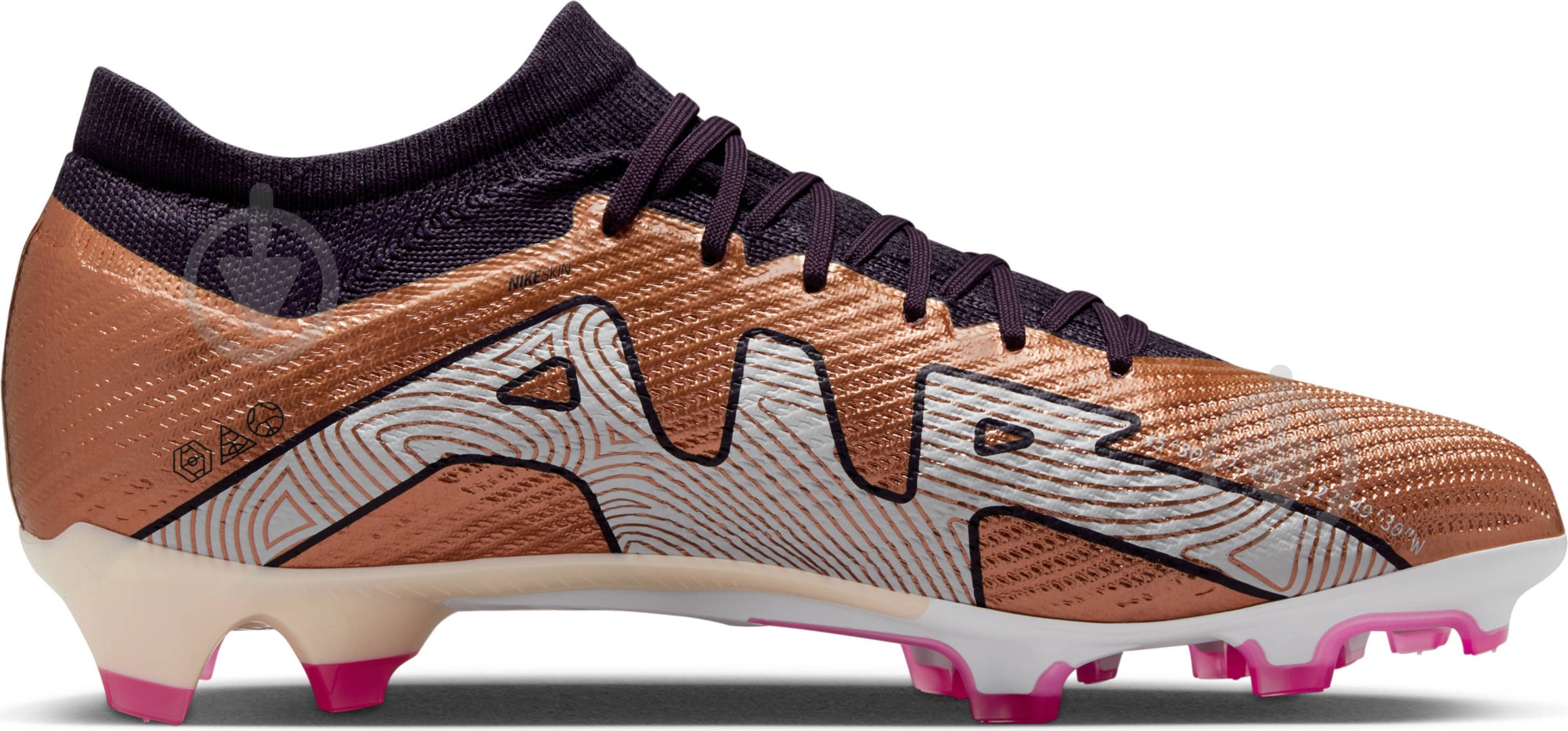 Бутсы Nike DR5938-810 р.44 оранжевый - фото 2
