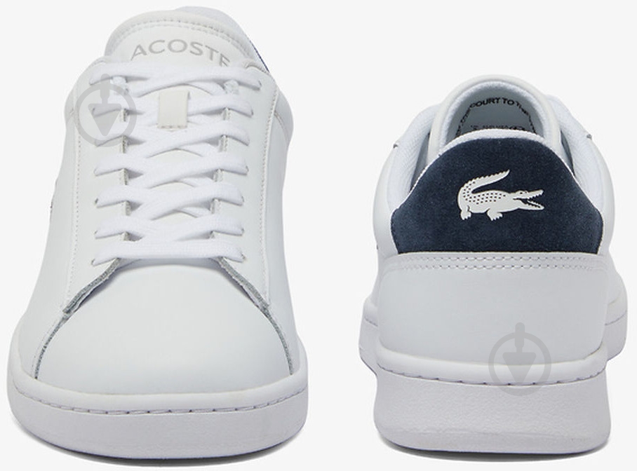 Кеди Lacoste Carnaby 48SMA0011042 р.42,5 білий - фото 4 Кеди Lacoste Carnaby 48SMA0011042 р.42,5 білий - фото 4