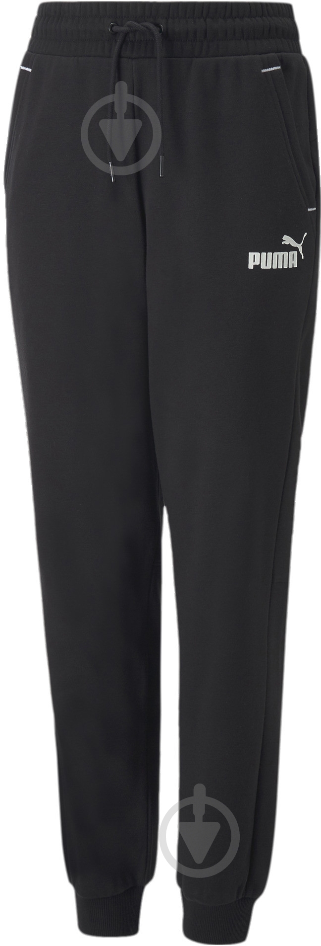 Брюки Puma PUMA POWER SWEATPANTS FL B 67010001 р. 152 черный - фото 1