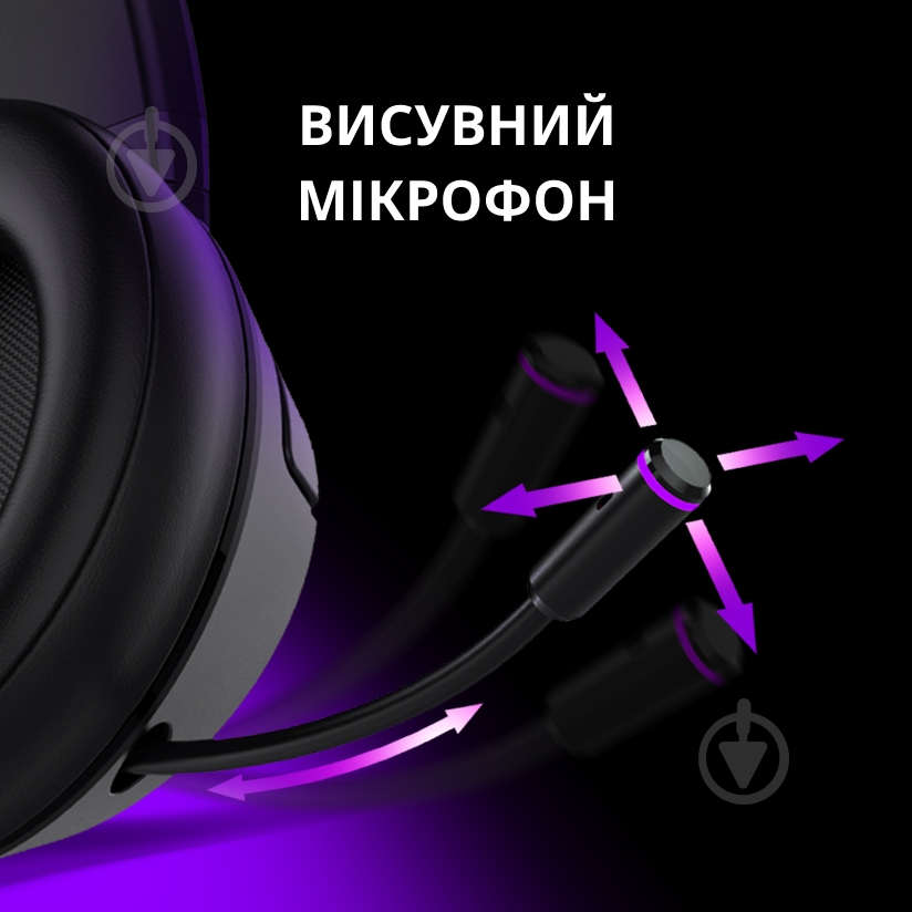 Гарнитура игровая LORGAR Noah 702 (LRG-GHS702) - фото 5