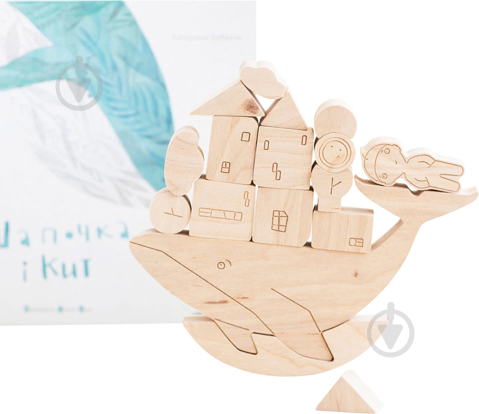 Игра настольная Babai Балансир Шапочка и кит babai-hat&whale - фото 2