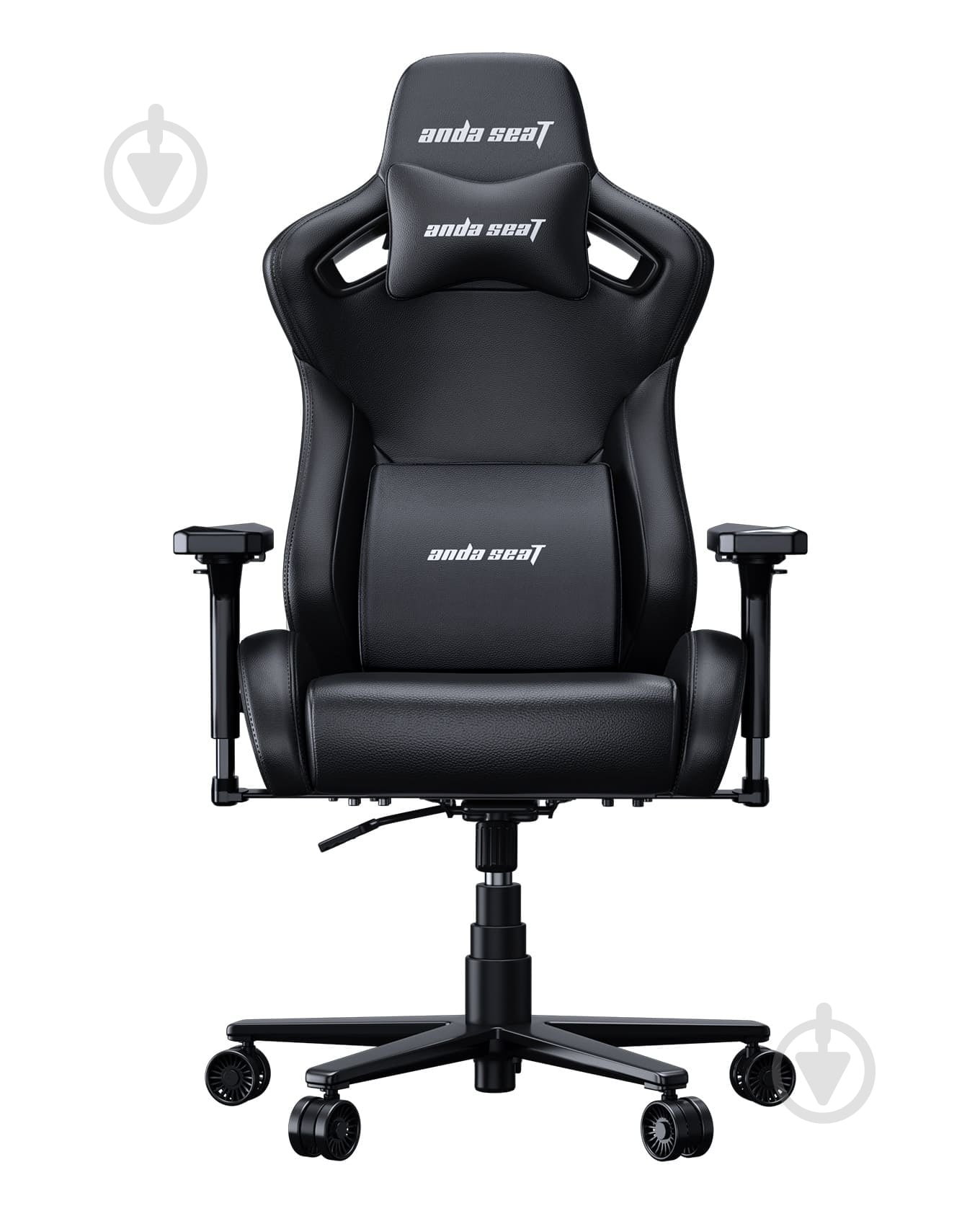 Кресло игровое Anda Seat Kaiser Frontier XL Black (AD12YXL-17-B-F-B02) черный - фото 1