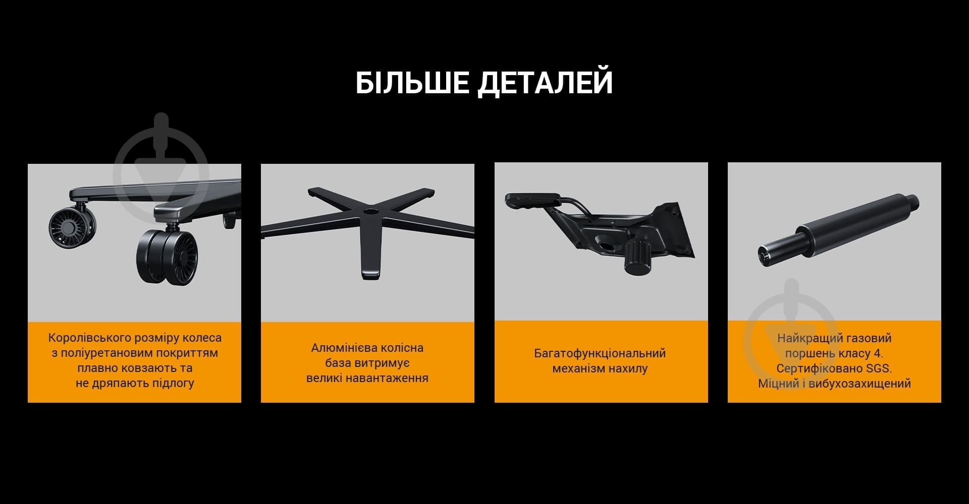 Кресло игровое Anda Seat Kaiser Frontier XL Black (AD12YXL-17-B-F-B02) черный - фото 14