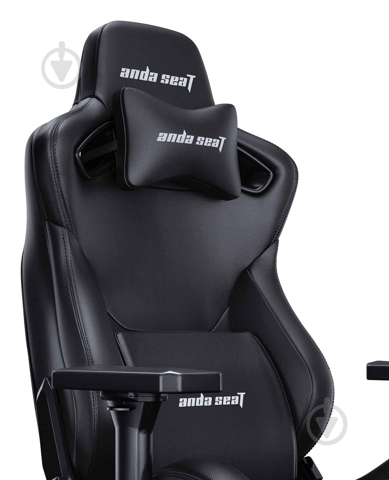 Кресло игровое Anda Seat Kaiser Frontier XL Black (AD12YXL-17-B-F-B02) черный - фото 3