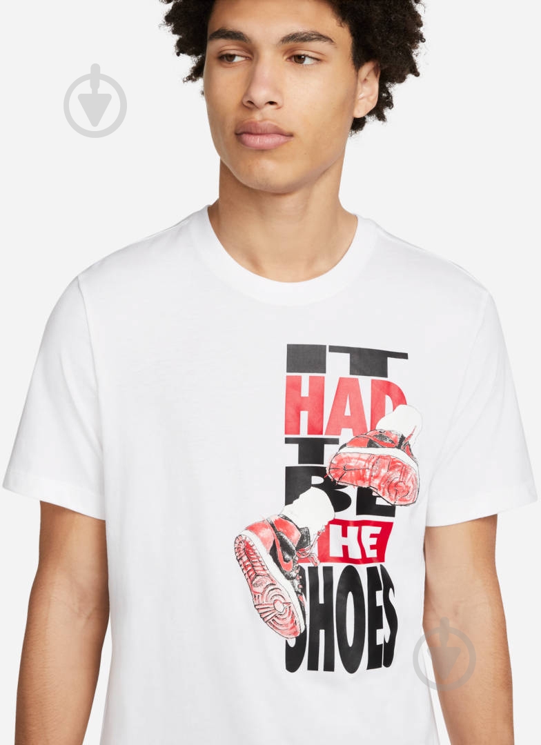 Футболка Nike DH8952-100 р.M белый - фото 3
