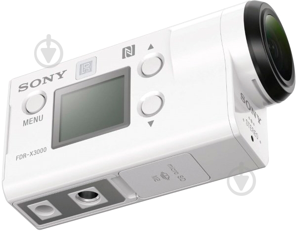 Видеокамера Sony FDR-X3000 white (FDRX3000.E35) - фото 2 Видеокамера Sony FDR-X3000 white (FDRX3000.E35) - фото 2