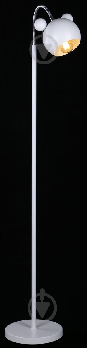 Торшер Accento lighting Micky 40 Вт E27 белый - фото 2 Торшер Accento lighting Micky 40 Вт E27 белый - фото 2