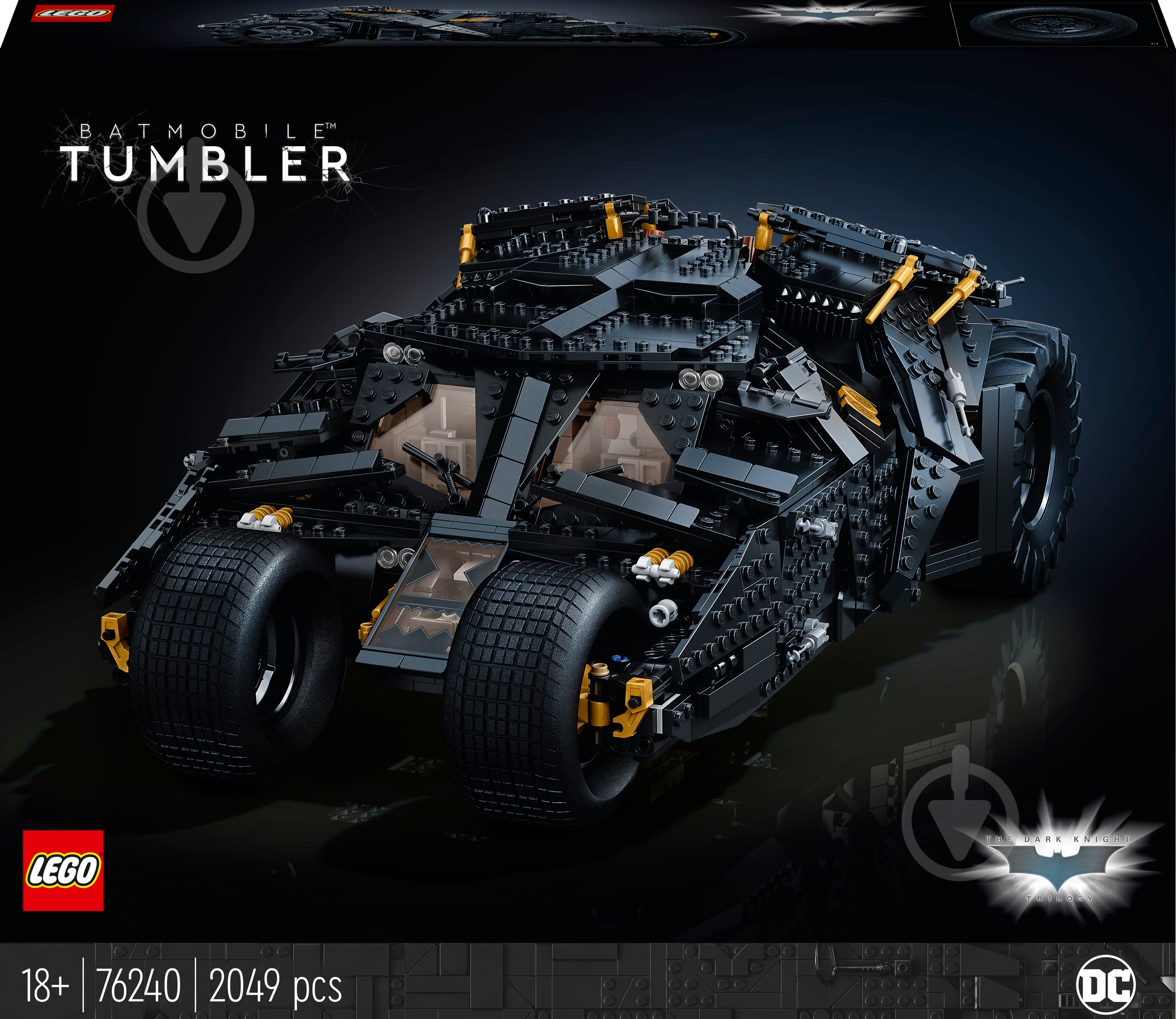 ᐉ Конструктор LEGO Super Heroes DC Бэтмобиль «Тумблер» 76240
