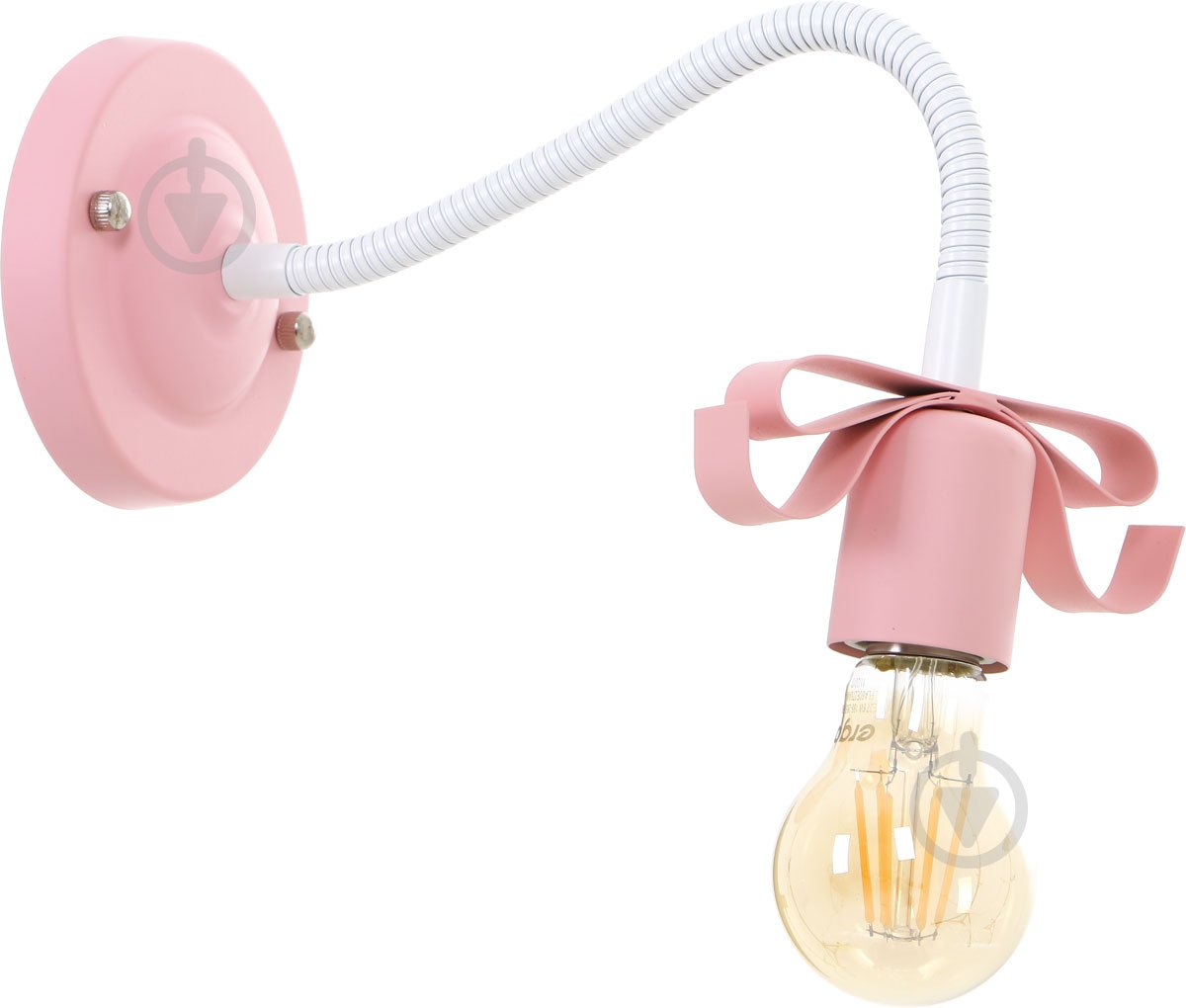 Бра Accento lighting Bow 1x40 Вт E27 розовый - фото 1