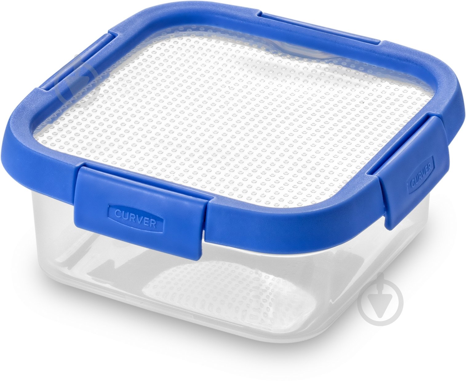 Контейнер харчовий Curver Smart Flexi 900 мл прозорий/синій - фото 1 Контейнер харчовий Curver Smart Flexi 900 мл прозорий/синій - фото 1