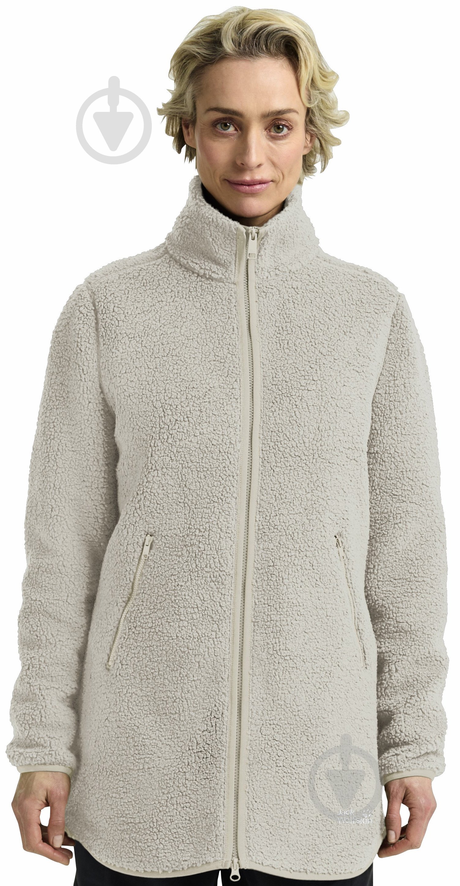 Кофта Jack Wolfskin HIGH CURL COAT W A65074_A0056 р.S бежевий - фото 1 Кофта Jack Wolfskin HIGH CURL COAT W A65074_A0056 р.S бежевий - фото 1