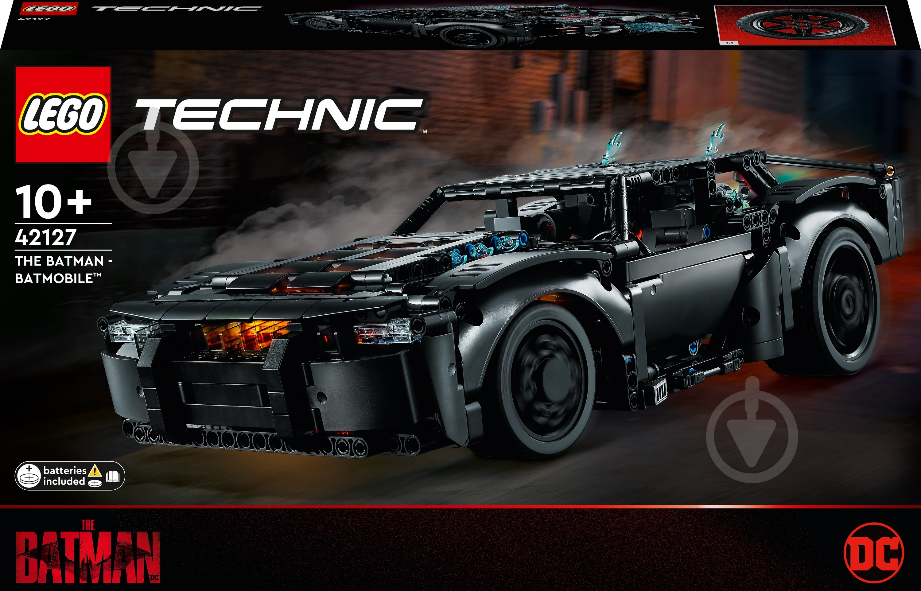 Конструктор LEGO Technic Бэтмен: Бэтмобиль 42127 - фото 1 Конструктор LEGO Technic Бэтмен: Бэтмобиль 42127 - фото 1