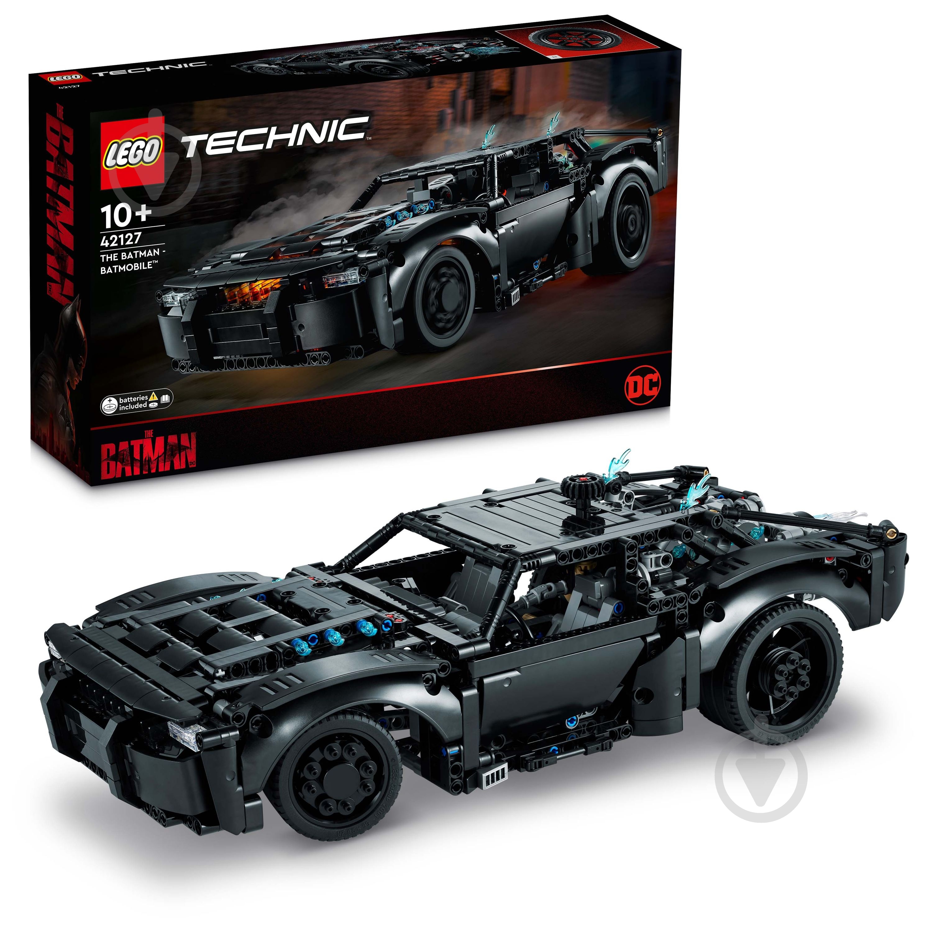 Конструктор LEGO Technic Бэтмен: Бэтмобиль 42127 - фото 10 Конструктор LEGO Technic Бэтмен: Бэтмобиль 42127 - фото 10
