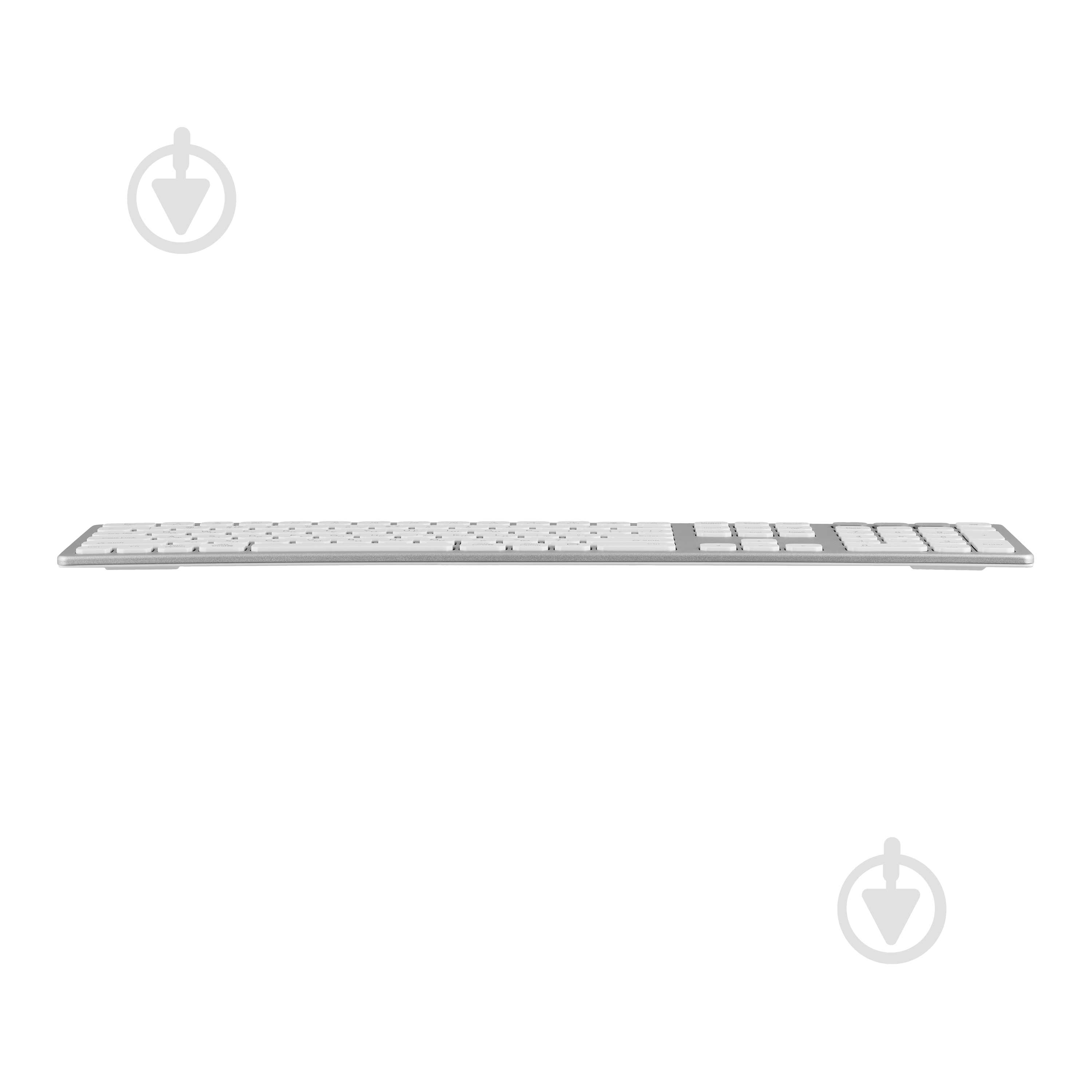 Клавиатура 2E KS270 Wireless (2E-KS270WBWH_UA) silver/white - фото 3
