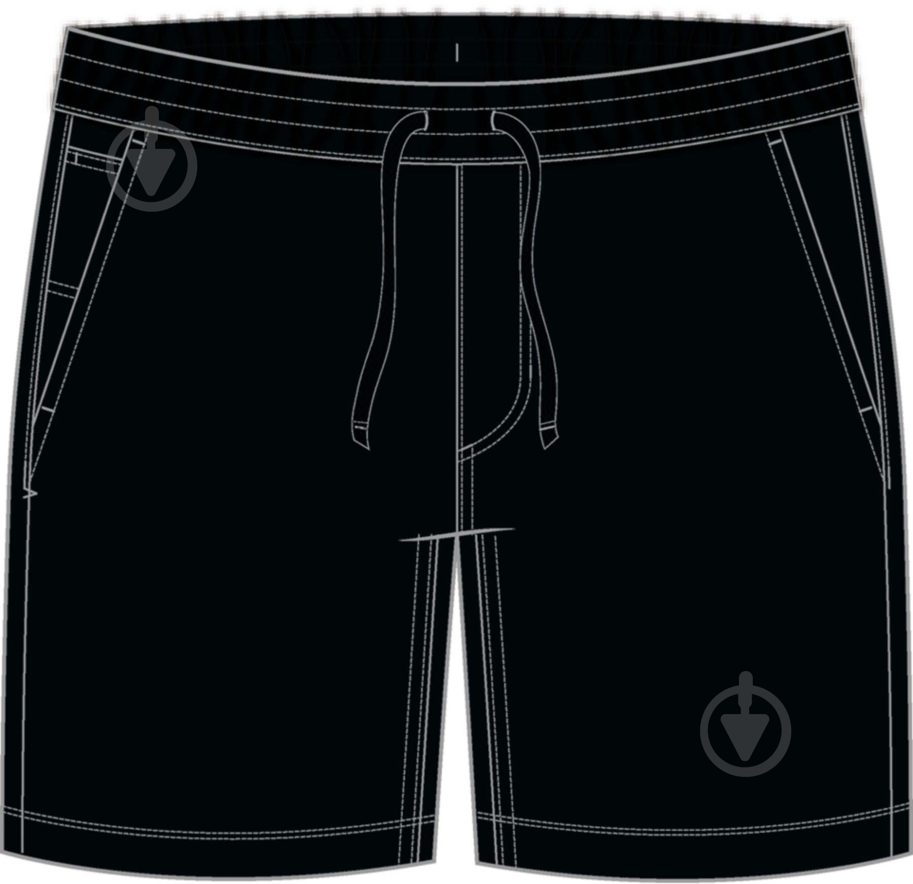 Шорты Vans RANGE RELAXED SHORT VN00039DBLK р. M черный - фото 2
