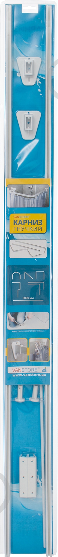 Карниз гибкий VanStore 68811 - фото 1 Карниз гибкий VanStore 68811 - фото 1