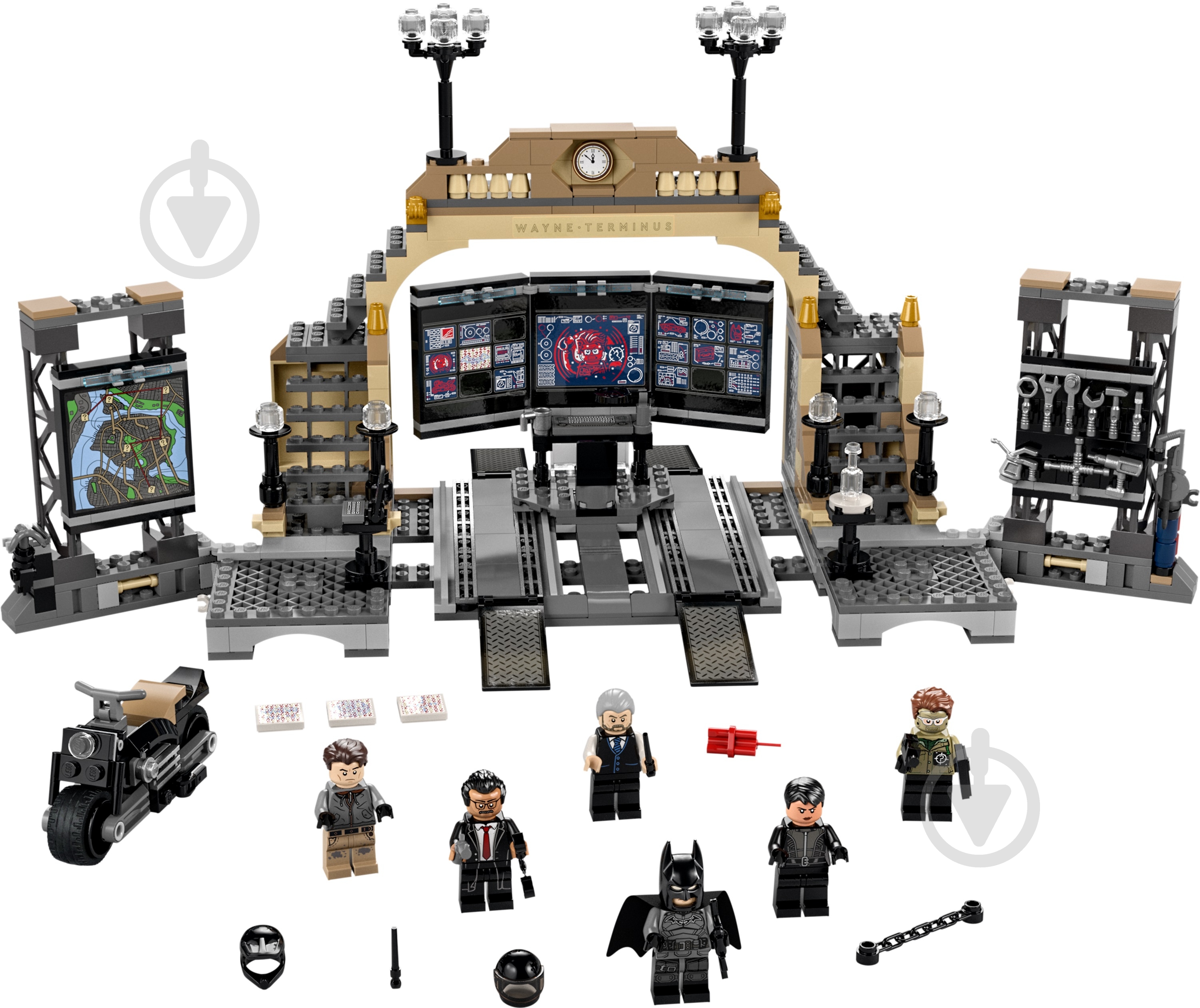 Конструктор LEGO Super Heroes DC Печера Бетмена: сутичка із Загадником 76183 - фото 2 Конструктор LEGO Super Heroes DC Печера Бетмена: сутичка із Загадником 76183 - фото 2