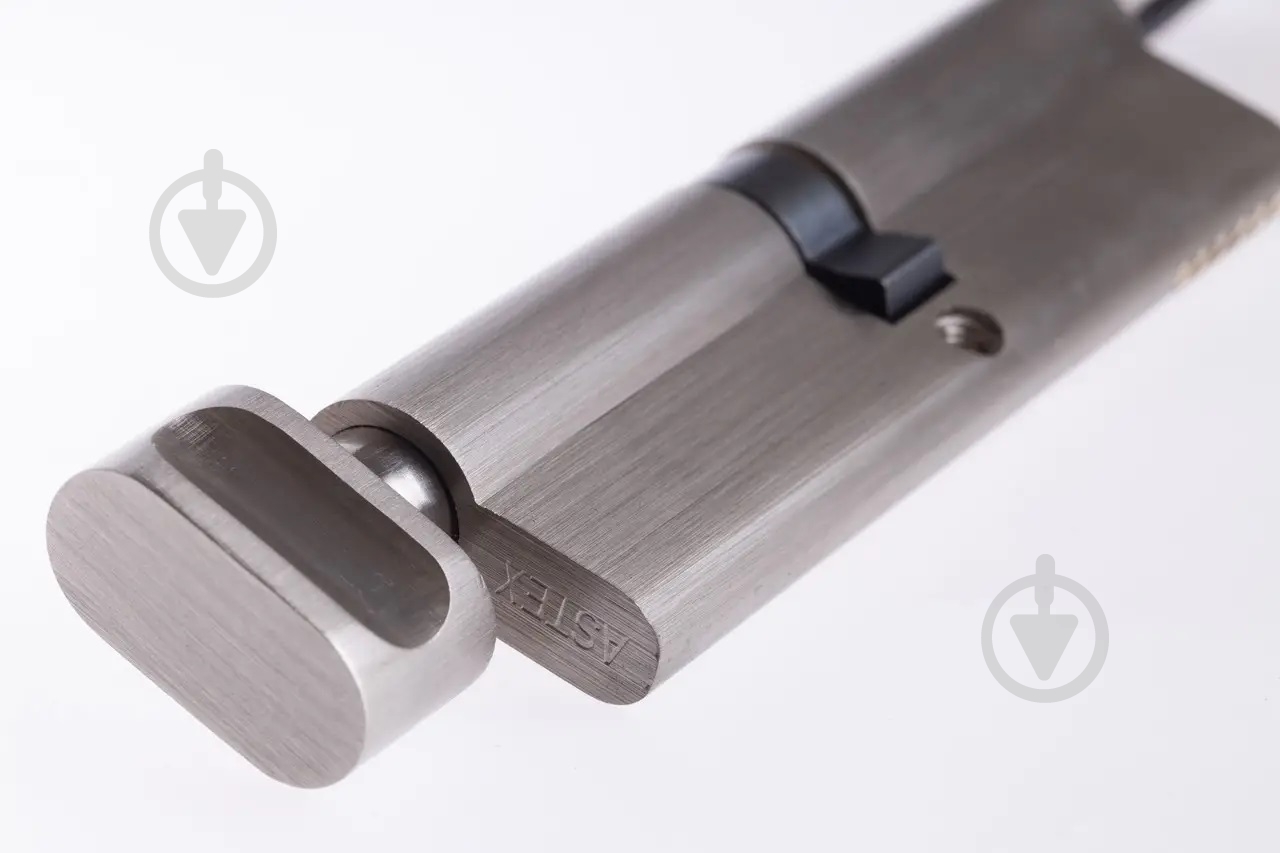 Цилиндр ASTEX 60x40 ключ-вороток 100 мм сатин - фото 3 Цилиндр ASTEX 60x40 ключ-вороток 100 мм сатин - фото 3